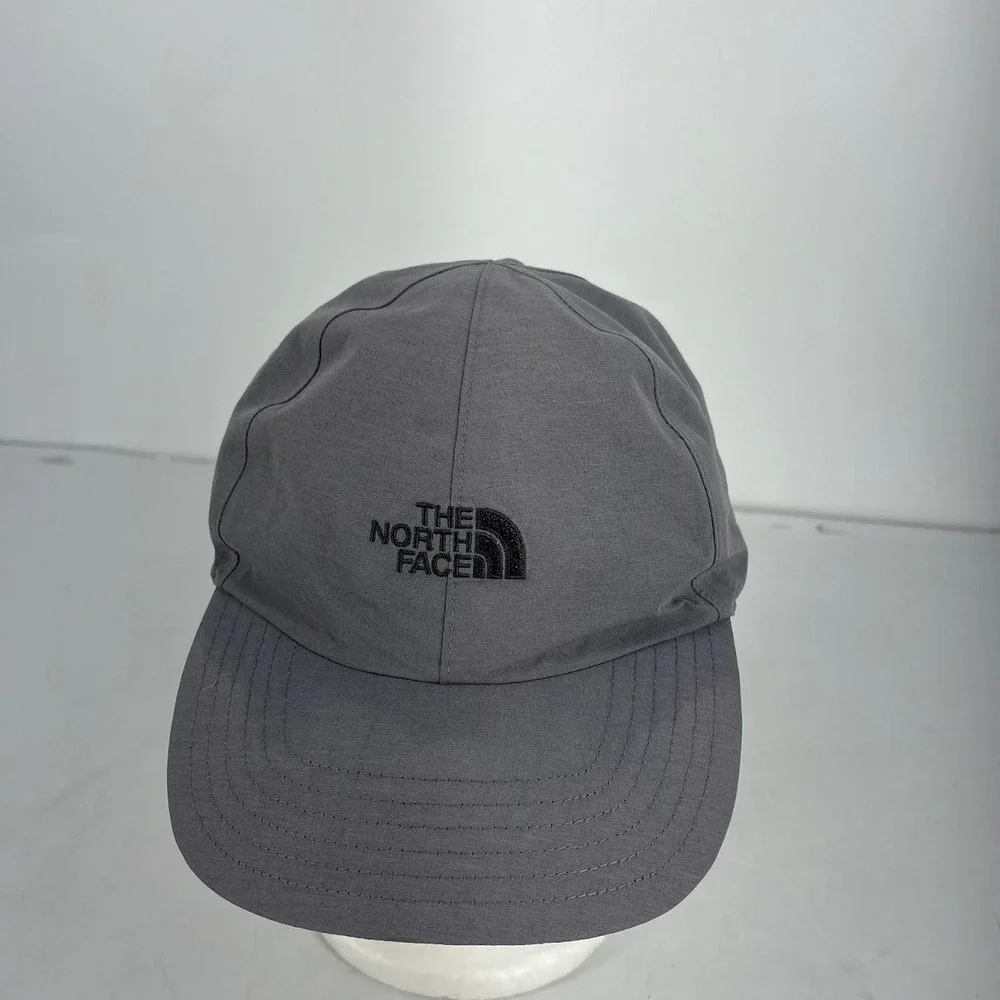 The North Face Gore-Tex Hat Gray Waterproof Adjustable Strap Baseball Cap Mens